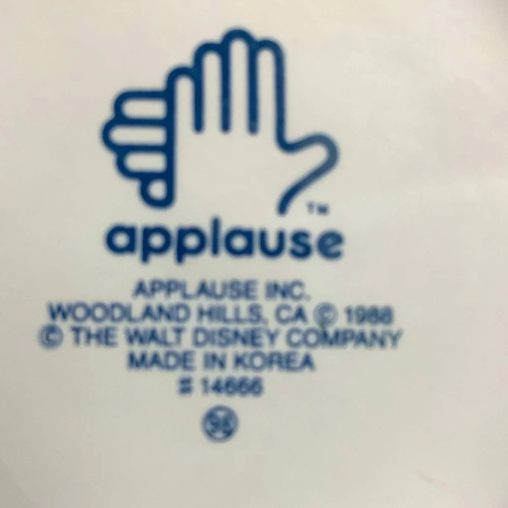 🌺VINTAGE 1988 DISNEY MICKEY MOUSE “60 YEARS WITH YOU” ANNIVERSARY LARGE MUG EUC - Picture 9 of 12